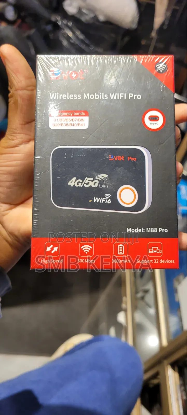 BVOT M88 Pro Portable SIM Card WiFi Router