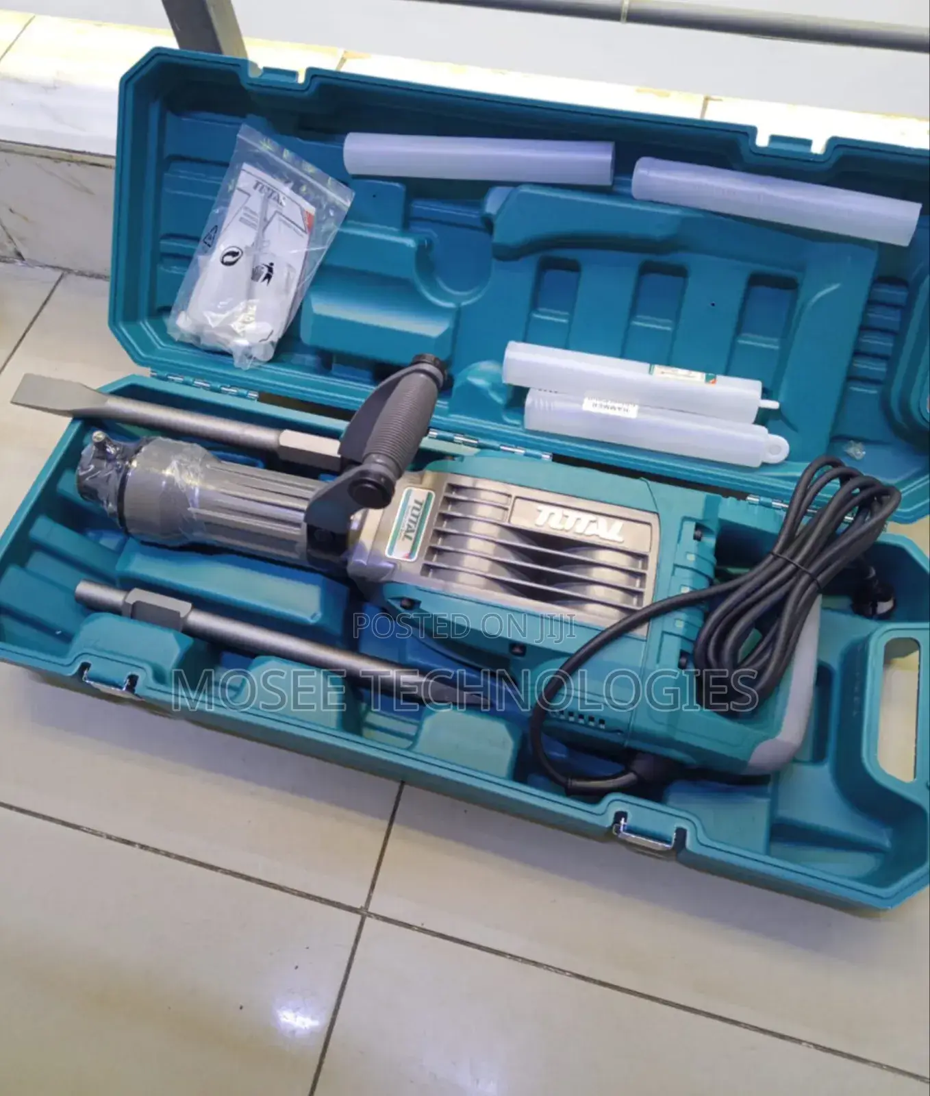Professional Concrete Breaker With Accessories
