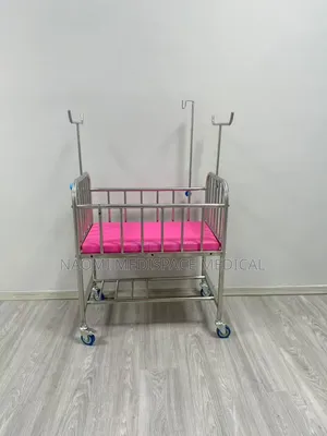 Imported Stainless Steel Baby Cot for NBU