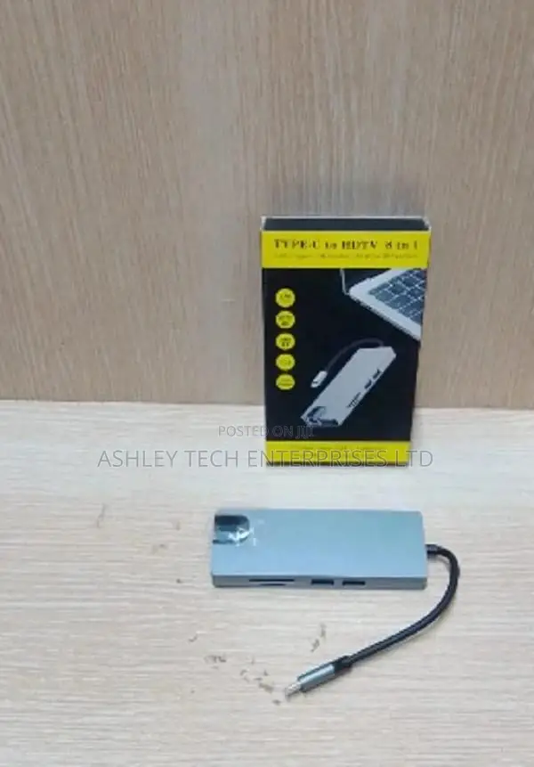 8-in-1 USB-C Docking Station for Windows macOS