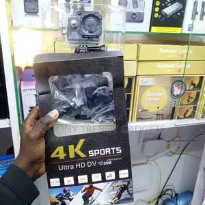 WiFi Sports Camera With Helmet Bike Mount Kit