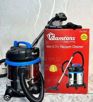 Ramtons RM/553 Wet Dry Vacuum Cleaner – 1400W Motor, 21L Stainless