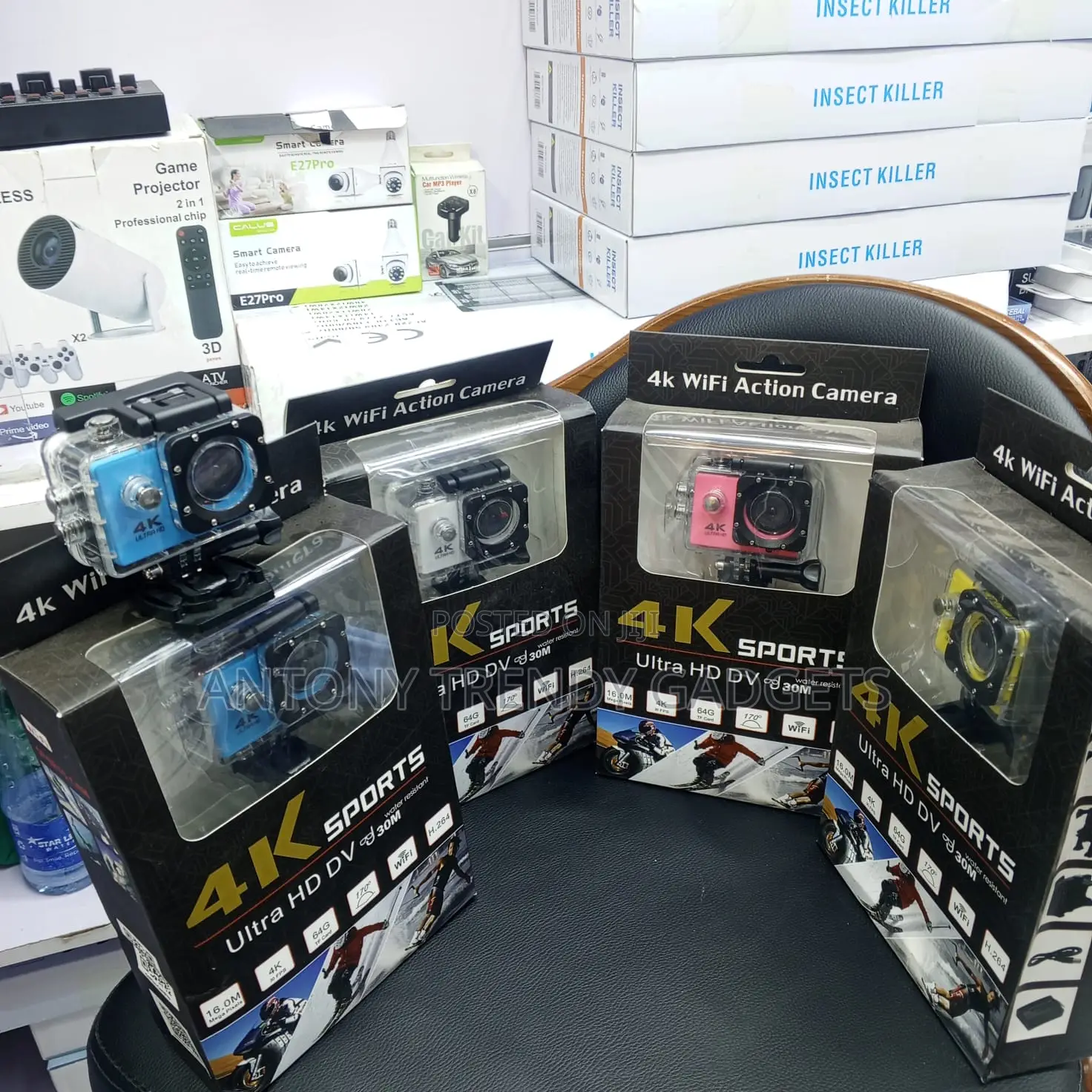 Ultra HD Action Camera 30M Waterproof With Accessories