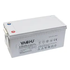 YACHU Solar Gel Battery 12V 200AH – Deep Cycle Solar Battery |