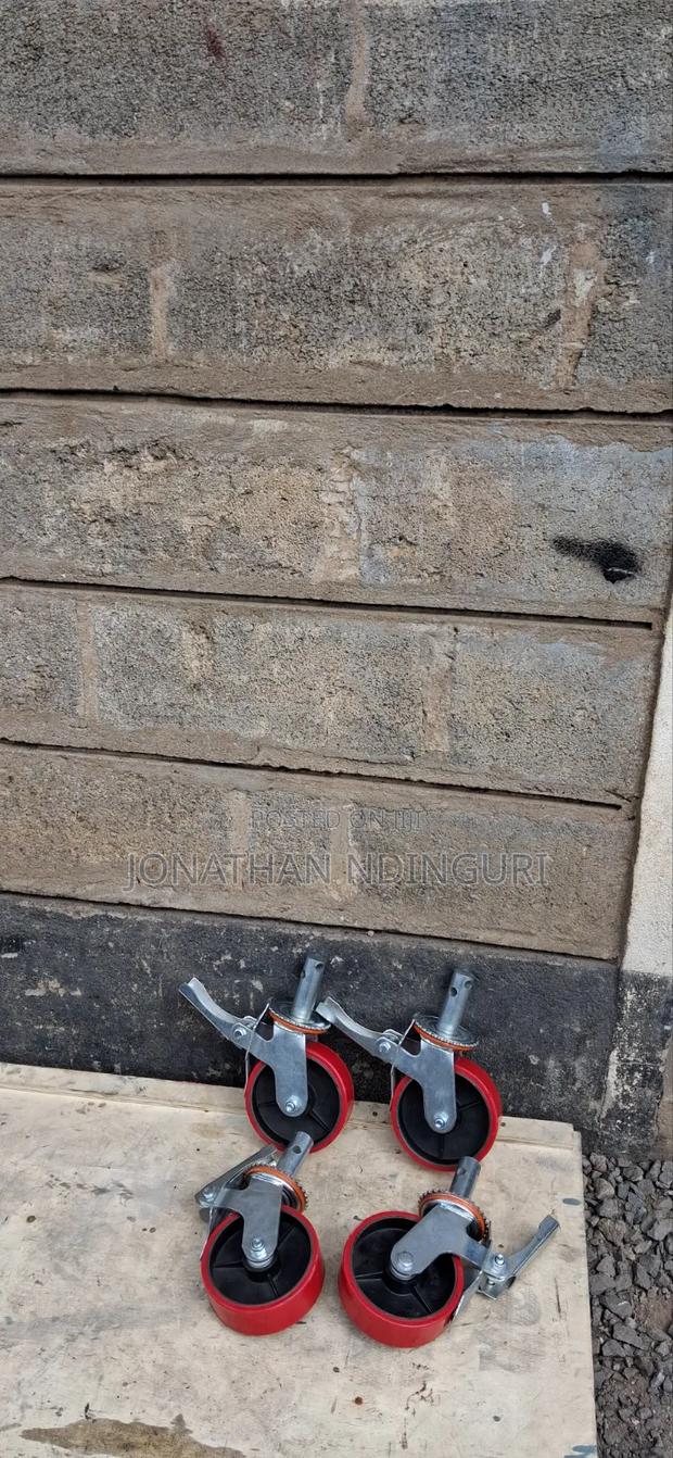 Heavy-Duty Scaffold Wheels – Mobile Scaffolding Casters