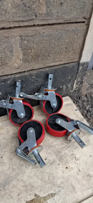 Scaffolding Wheels – Locking Castor Wheel Set