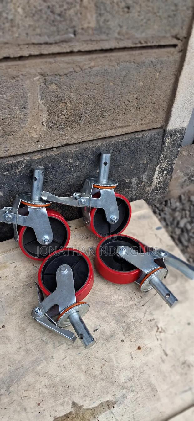 Scaffolding Wheels – Locking Castor Wheel Set