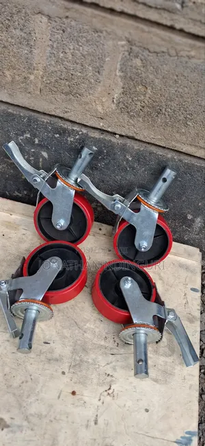 Scaffolding Wheels – Locking Castor Wheel Set