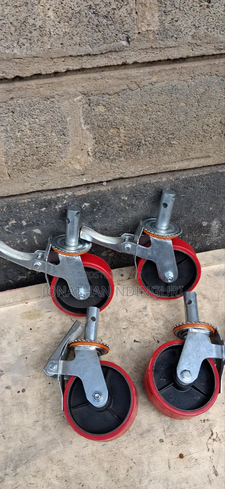 Scaffold Castor Wheels – Durable Steel PU Casters