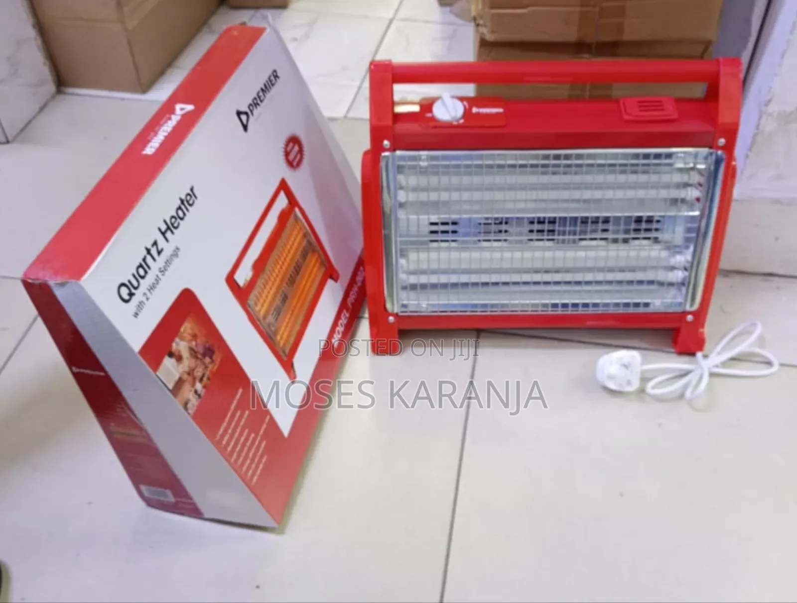Heavy-Duty Electric Quartz Space Heater