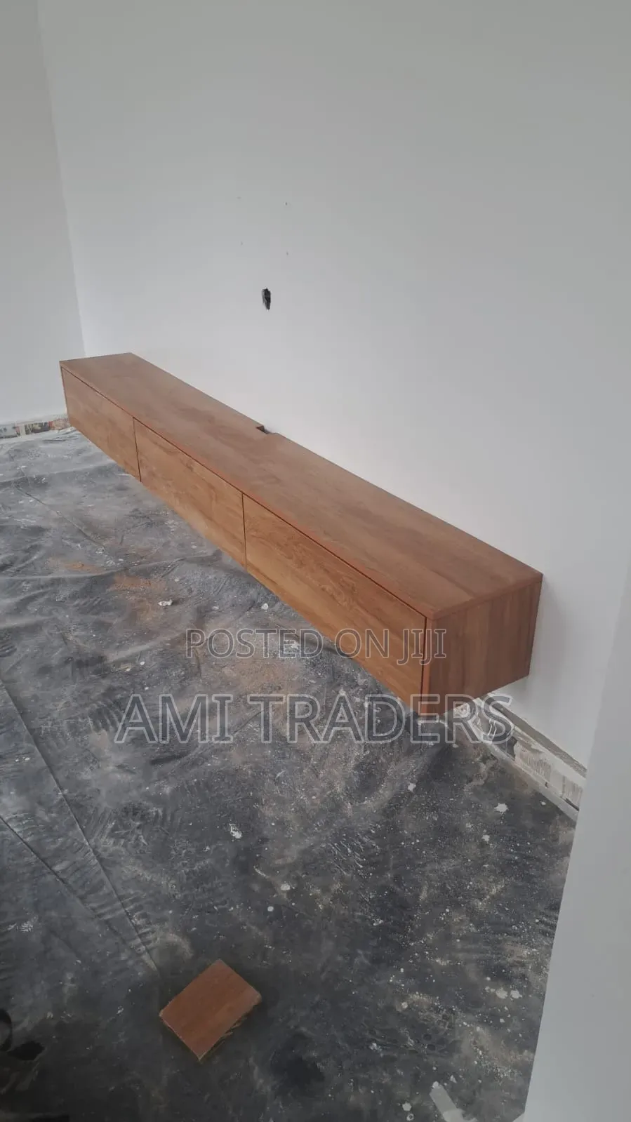 Floating Natural TV Stand (6ft)