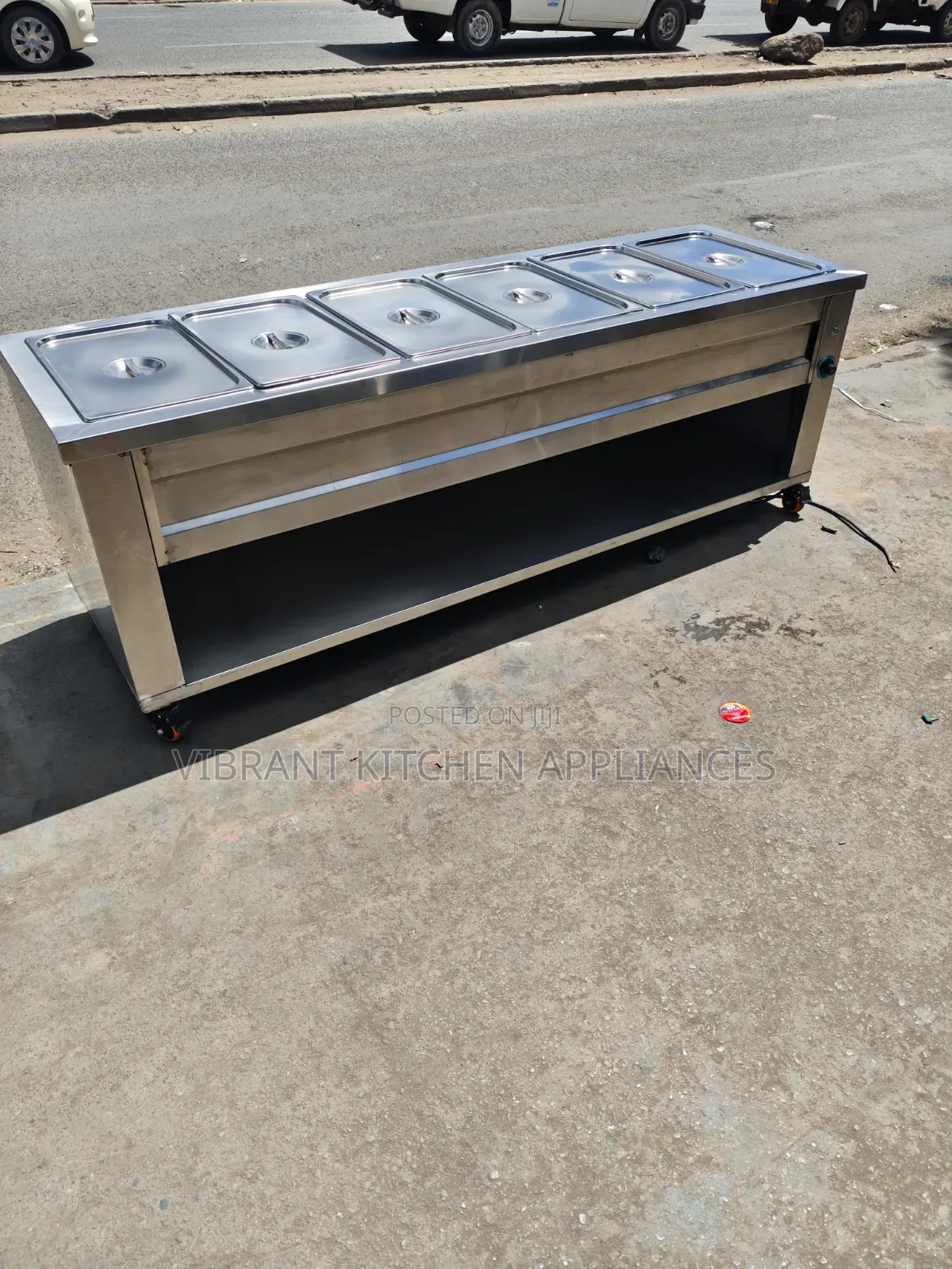 Six Pan Electric Food Warmer