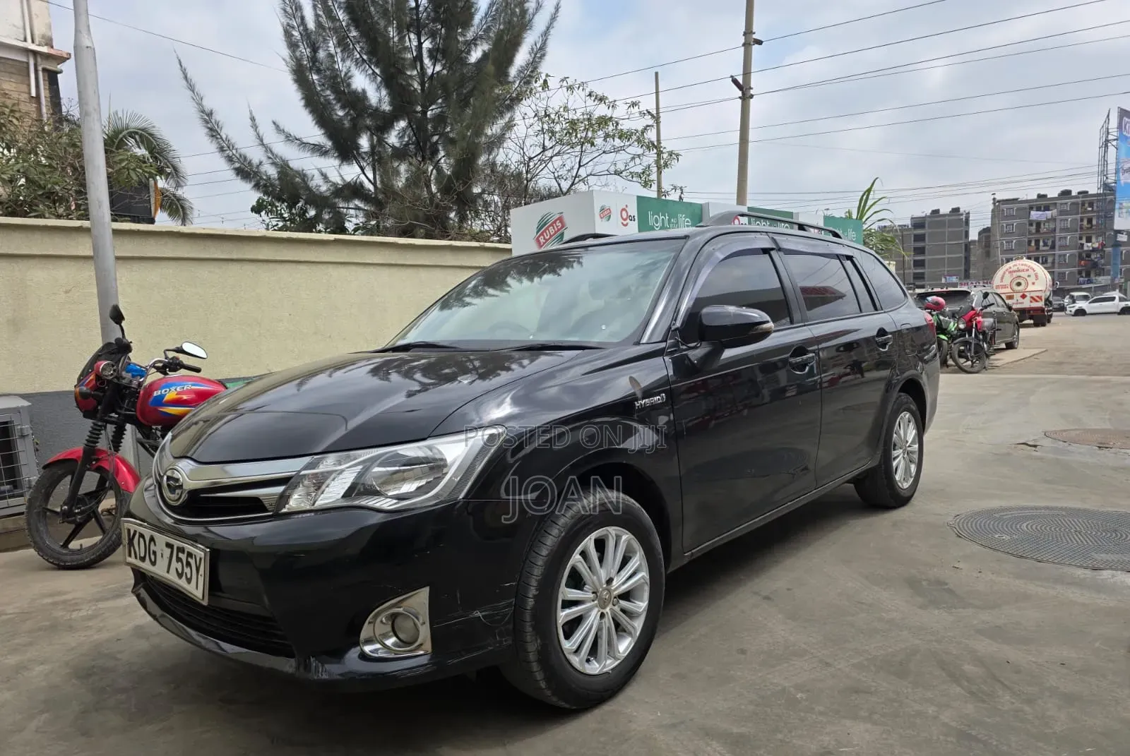 Toyota Corolla Fielder 2015 Black