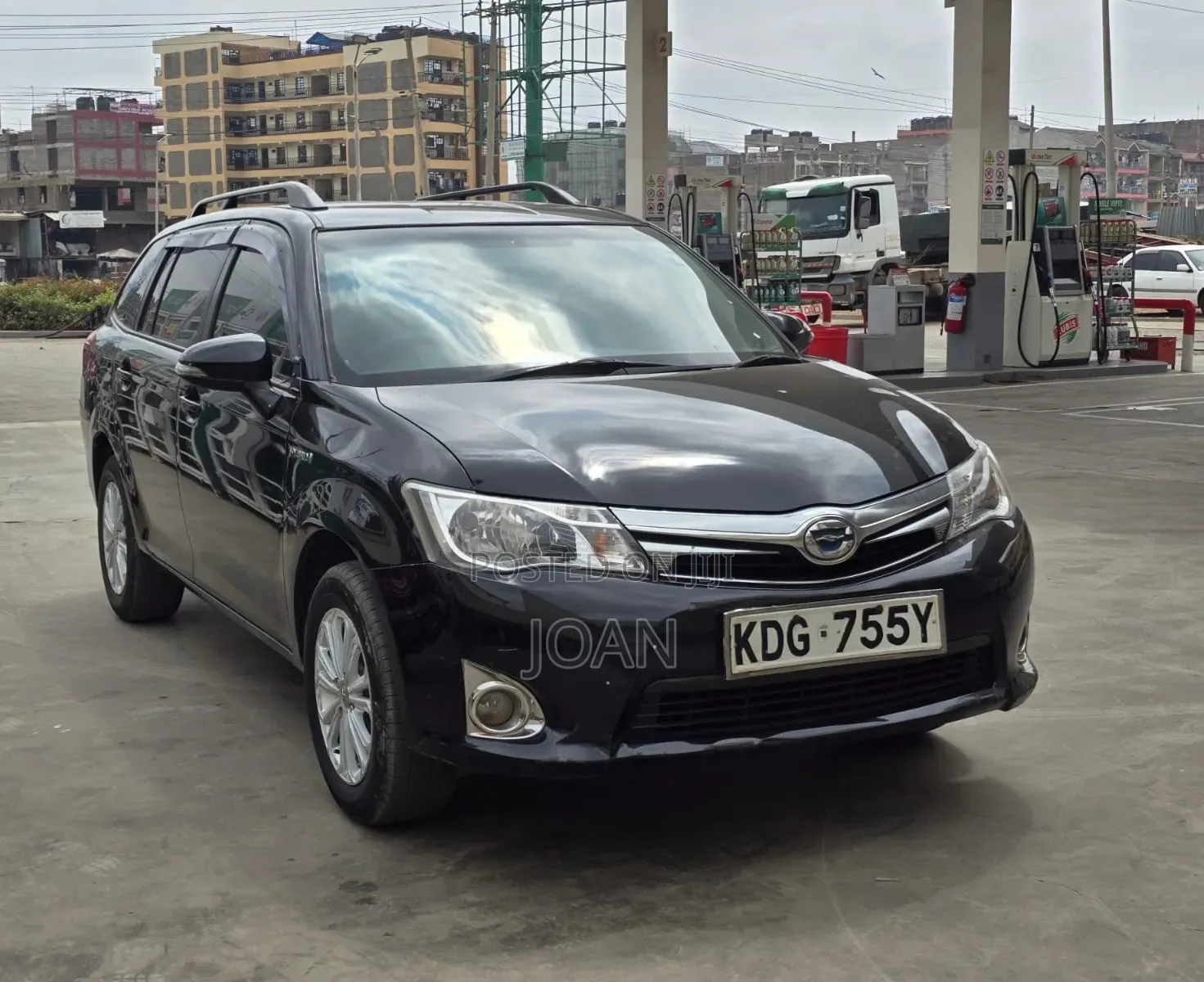 Toyota Corolla Fielder 2015 Black