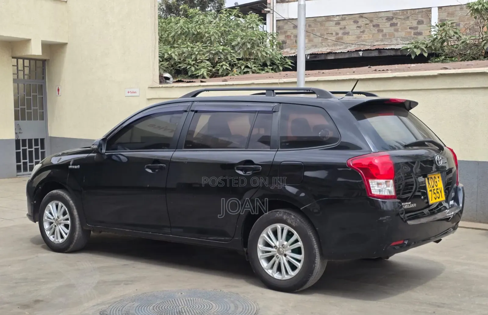Toyota Corolla Fielder 2015 Black