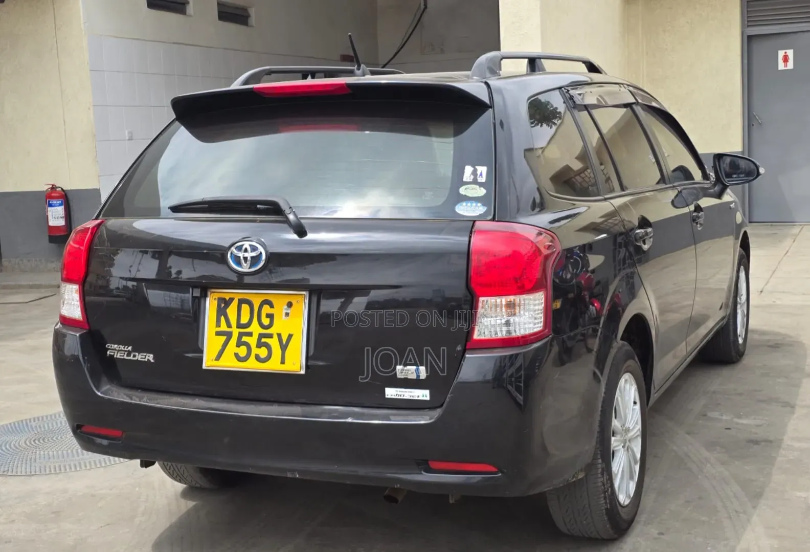 Toyota Corolla Fielder 2015 Black