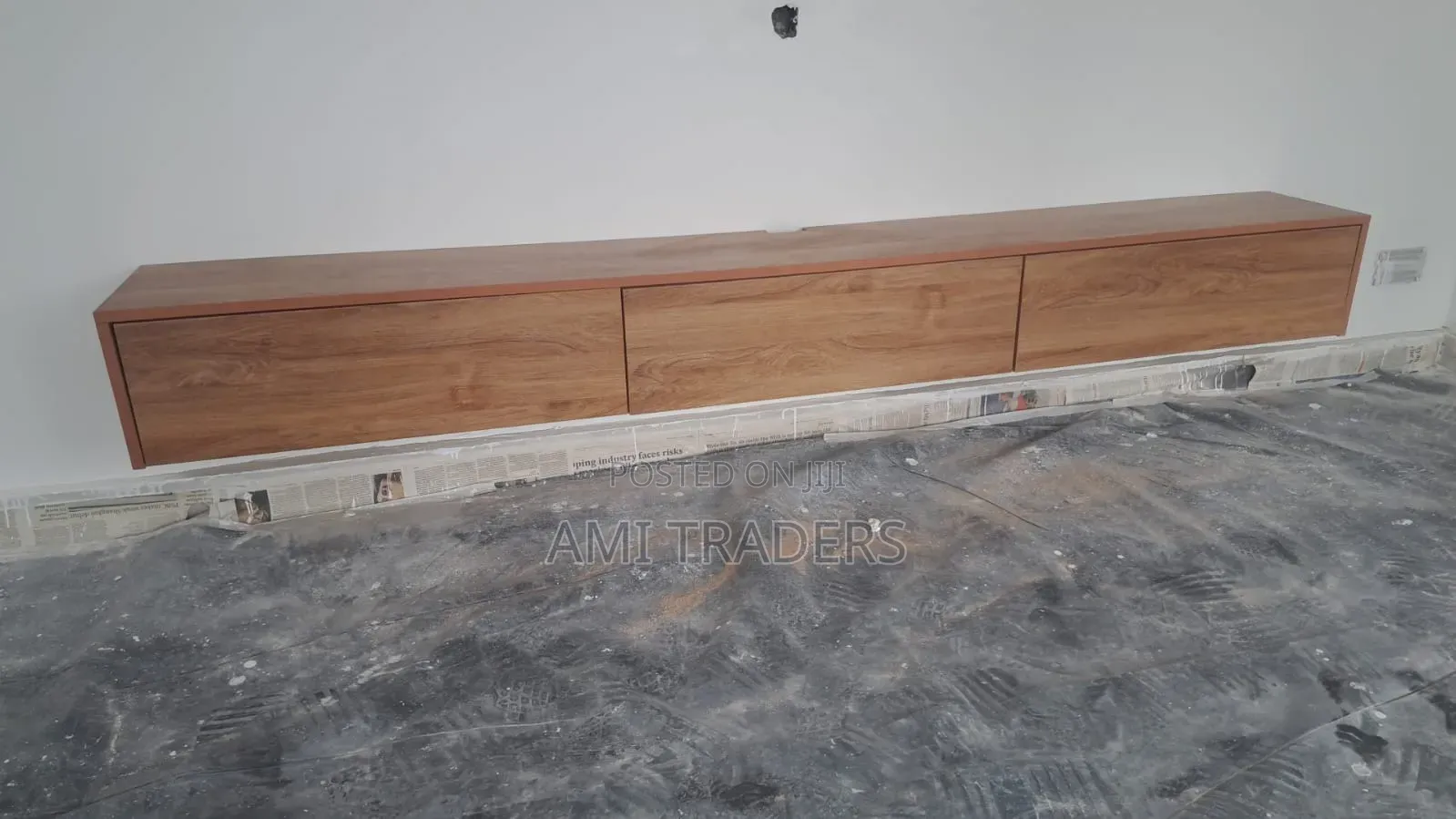Floating Natural TV Stand (6ft)