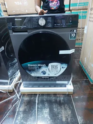 Hisense 10.5/6kg Wash Dry (Free Shockpads Cover)