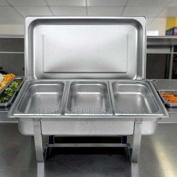 Discounted Prices 11L Stainless Steel Triple Chafing Dish