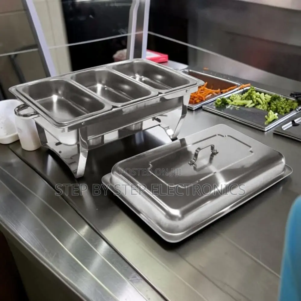 Lowest Prices 11L Stainless Steel Triple Chafing Dish