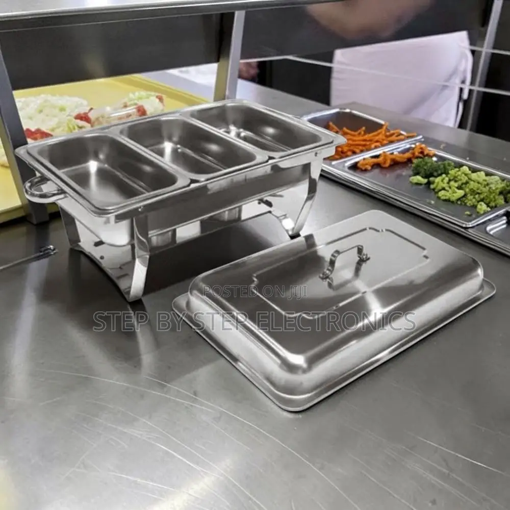 Affordable Prices 11L Stainless Steel Triple Chafing Dish
