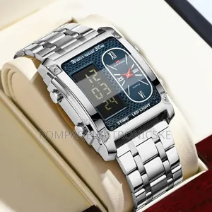 Va Va Voom Gent's Executive Designer Fashion Watches Dual Time