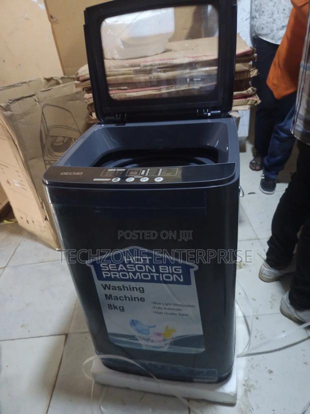 Decho 8kg Full Automatic Washing Machine With 2 Years Warranty 