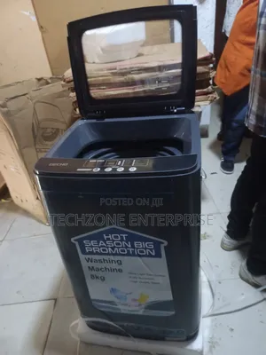 Decho 8kg Full Automatic Washing Machine With 2 Years Warranty 