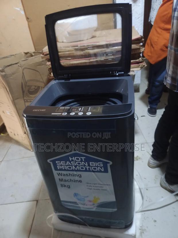 Decho 8kg Full Automatic Washing Machine With 2 Years Warranty  - thumbnail 2