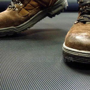 Premium Non-Slip Ribbed Rubber Flooring