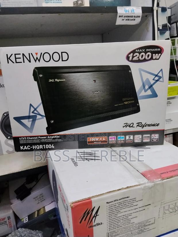 Kenwood Wood Amplifier - main view