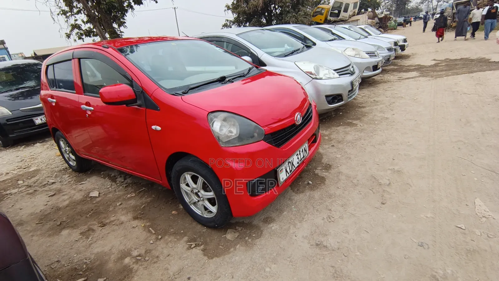 Daihatsu Mira 2015 Red