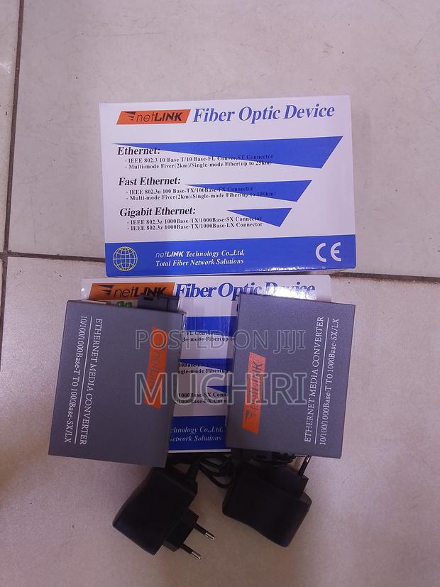 Netlink Fiber Optic Media Converter HTB-1100s-25km