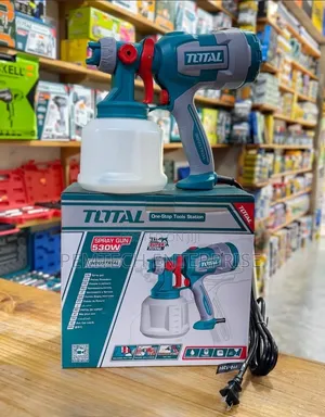 TOTAL 530W Electric Spray Gun (Model TT4506) With a 1000ml