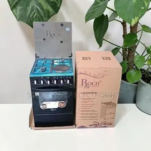 Powerful Heating 4 Gas 3 Gas Burners +1 Electric Free Standing Cooker