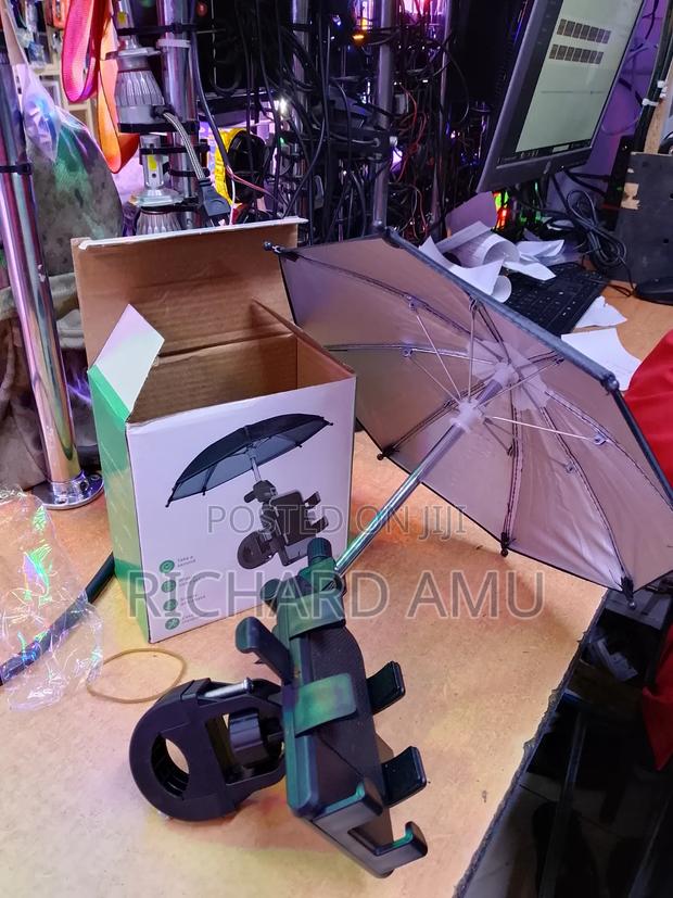 Bike Phone Holder & Ambrela