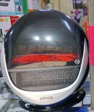 Flame Effect Armco Fireplace Ceramic Heater/2 Settings Room Heater