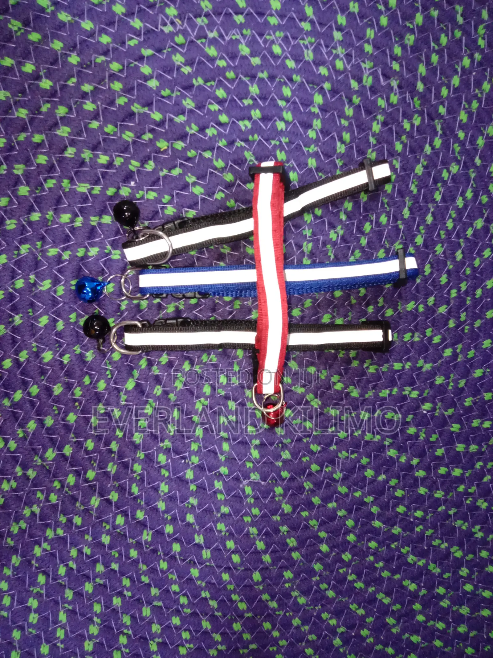 Collar With Bell and Reflective for Cat, Kitten, Puppy