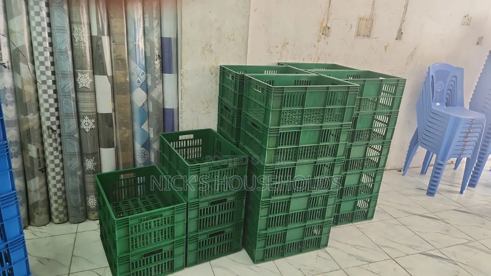 Skyplast Plastic Crates H 30cm, W 45cm ,L 65cm Crate