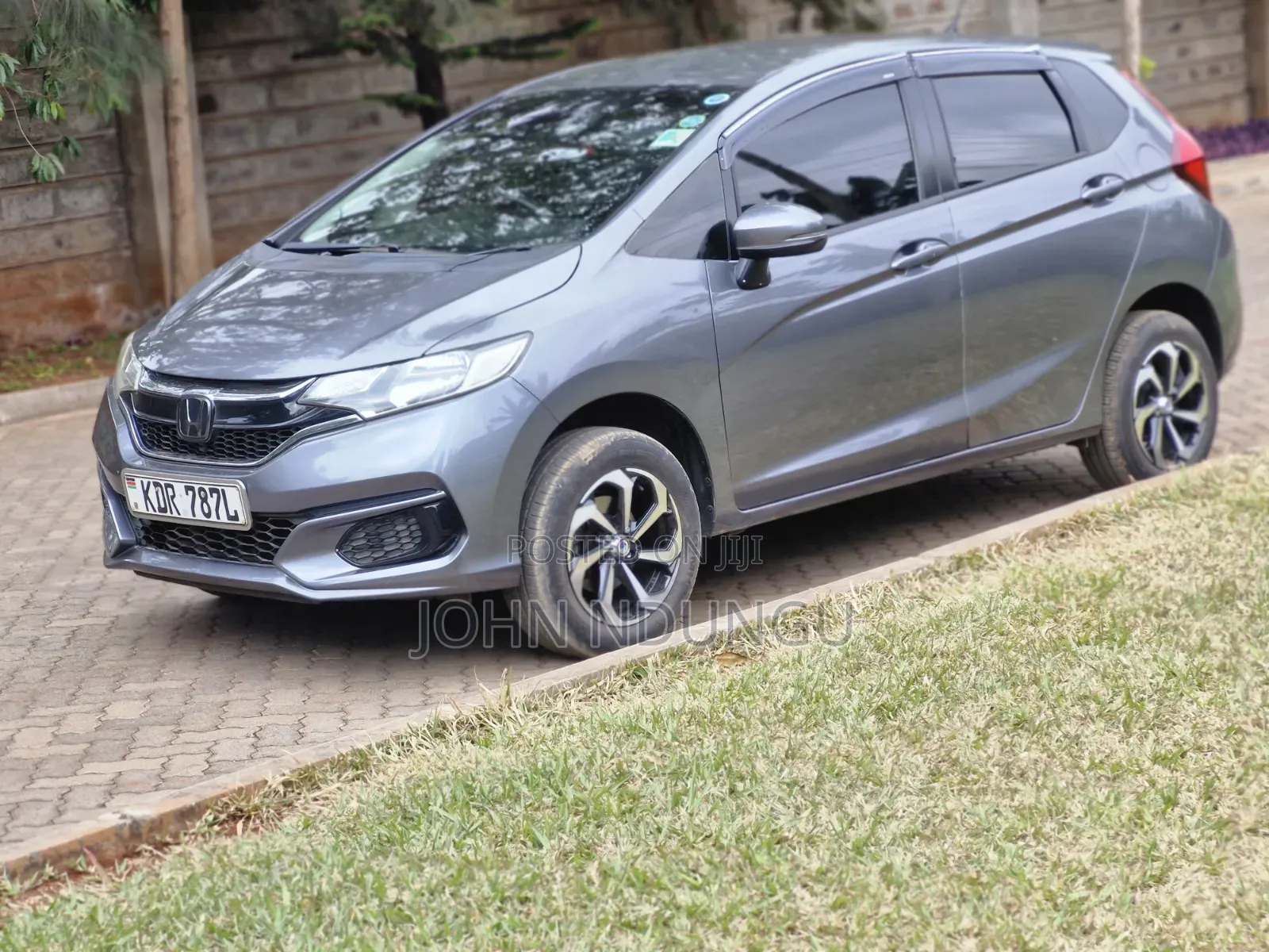 Honda Fit 2017 Gray
