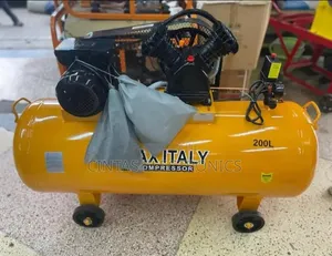 200L Electric Air Compressor With Double Piston