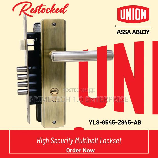 UNION ASSA ABLOY High Security Mult-Bolt Mortise Lock