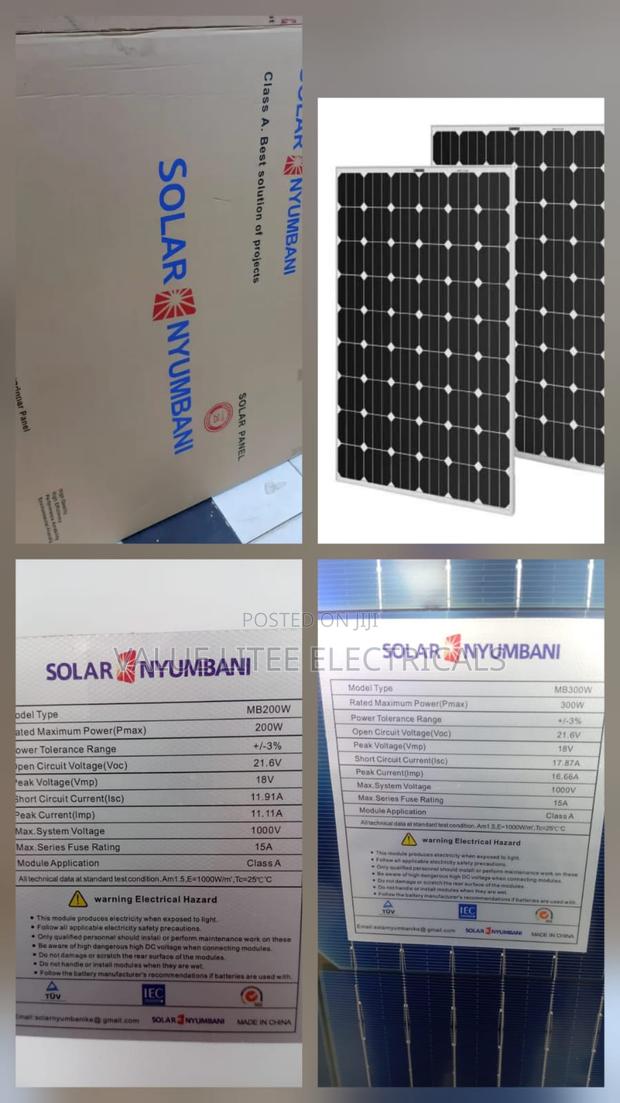 100w Solar Panel 10 Year Warranty - main view