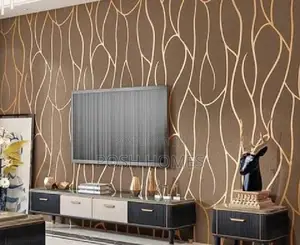 Verdant Tapestry Glue Wallpapers