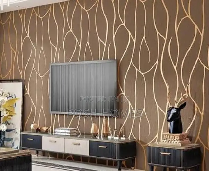Verdant Tapestry Glue Wallpapers