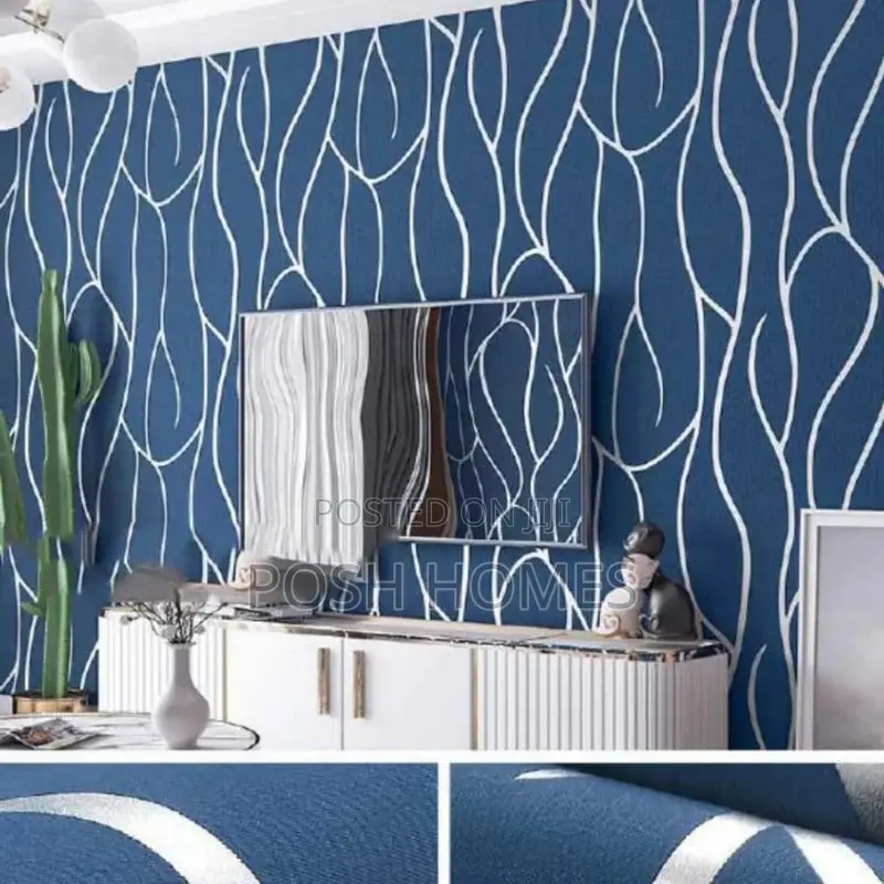Verdant Tapestry Glue Wallpapers