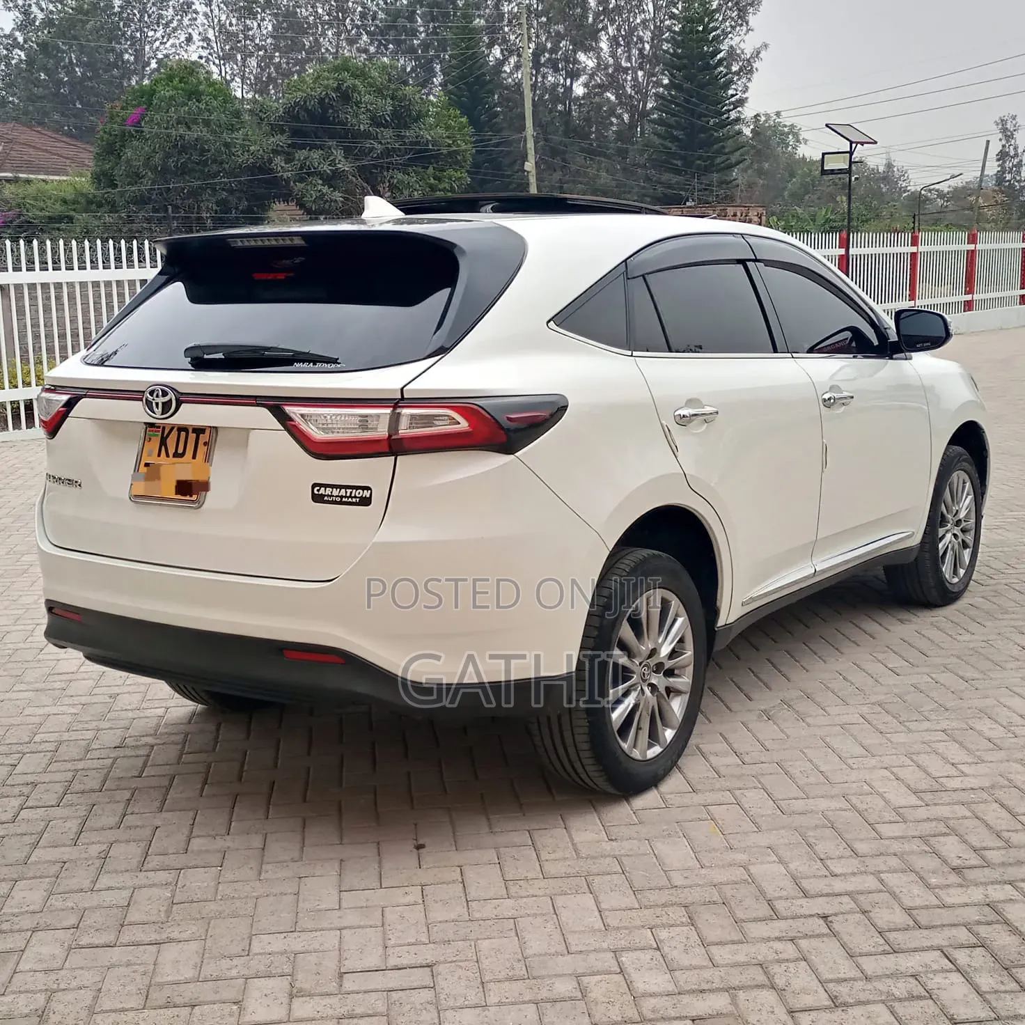 Toyota Harrier 2017 White