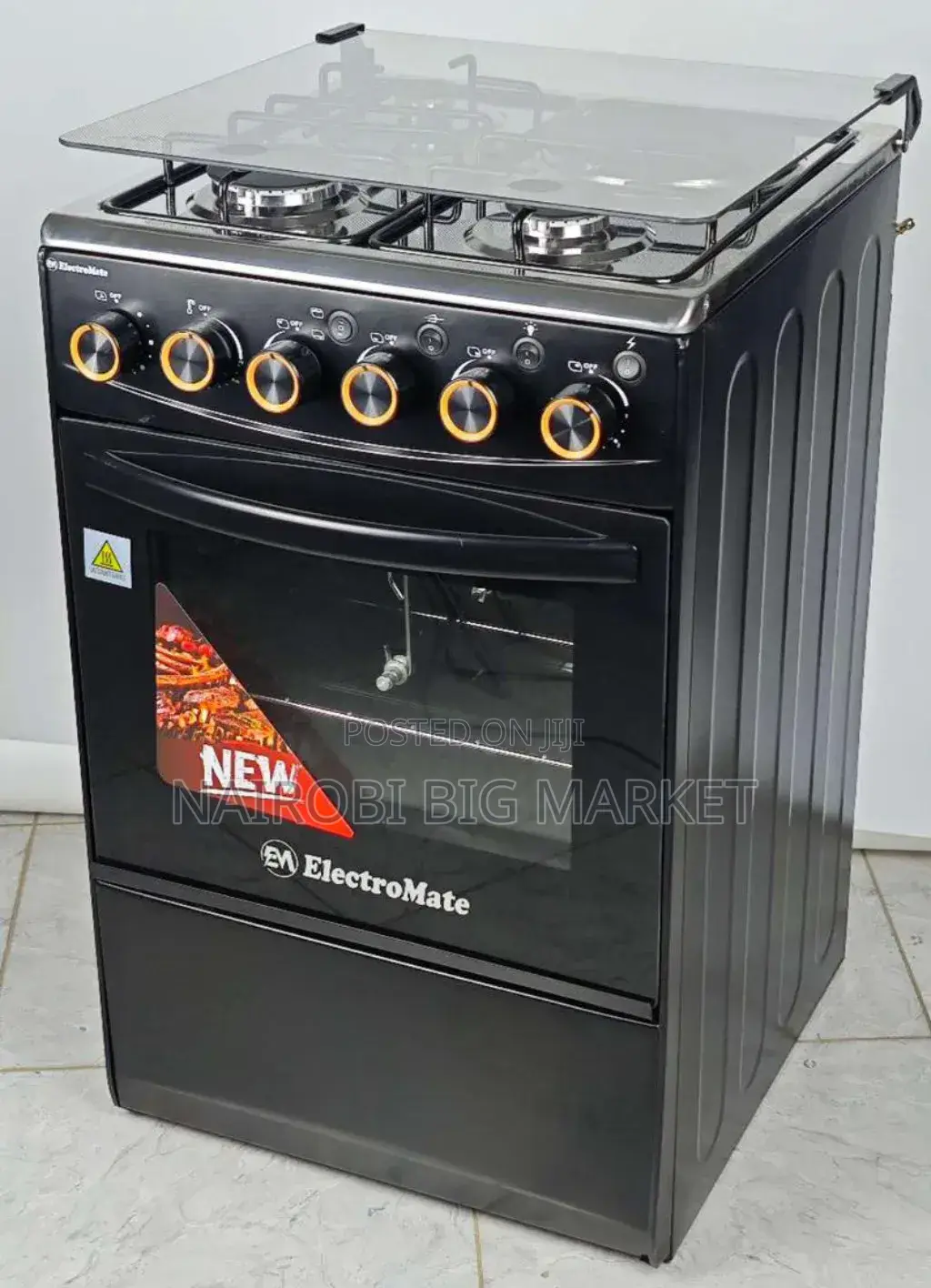 Eectromate 3+1 Free Standing Gas Cooker With Electric Oven