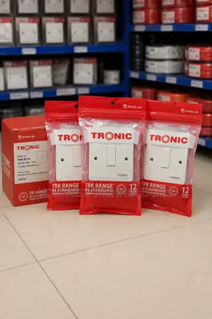TITLE: Tronic 1 Gang 2 Way Switch TRK 5112 – 10A BS Standard