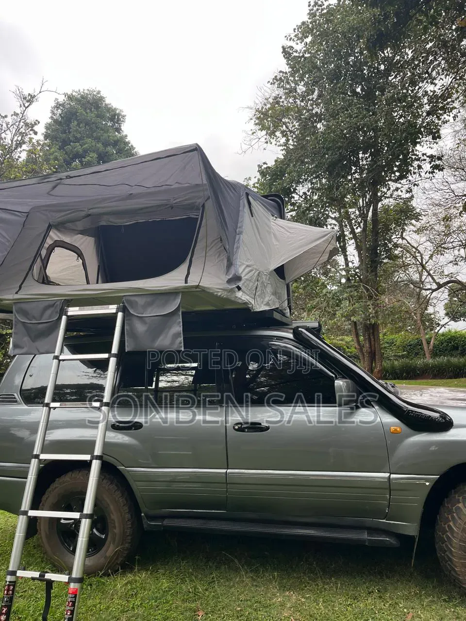 Toyota Land Cruiser 2001 Gray